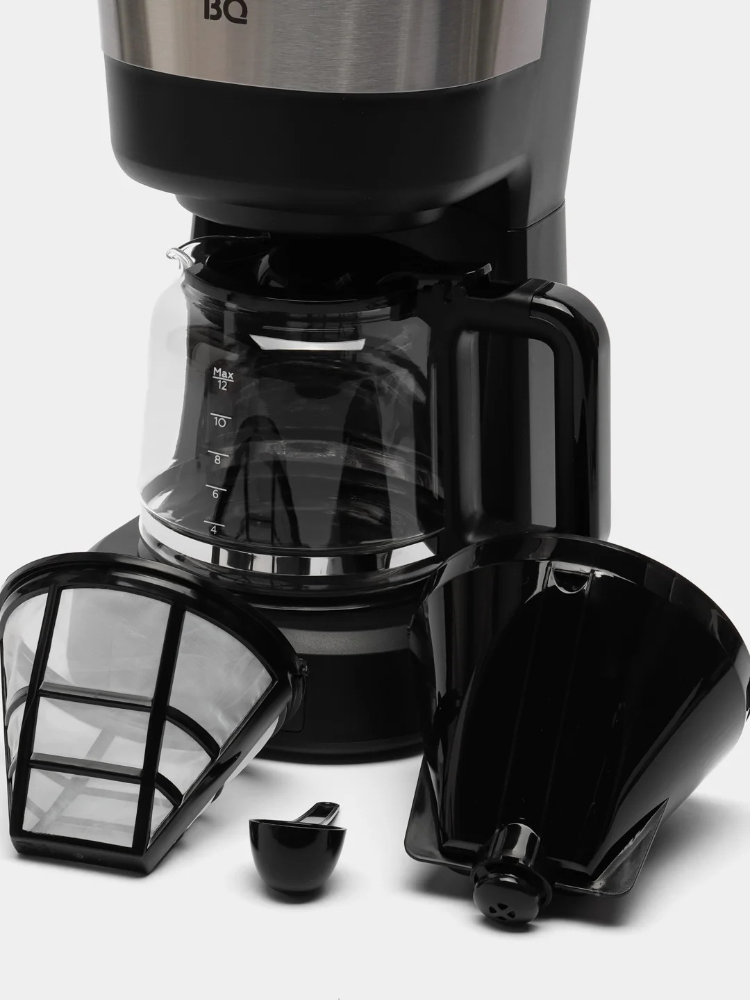 Черный капельная кофеварка BQ CM1000, 1.2 л