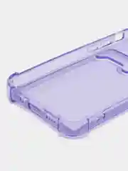 Лавандовый чехол для iPhone 12 Mini, с карманом для карт