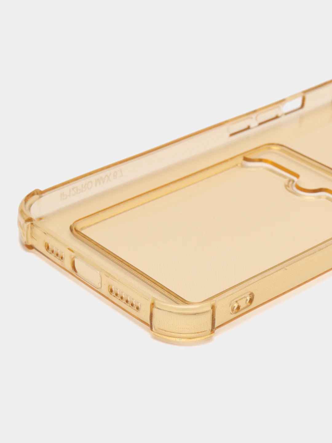Бронзовый чехол для iPhone 12 Pro Max, с карманом для карт