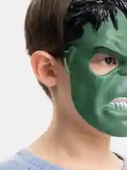 Лесной зеленый новогодние карнавальные маски