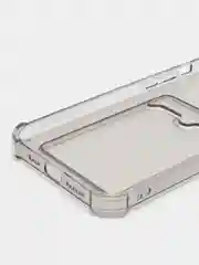 Серый чехол для iPhone 13 Pro Max с карманом для карт