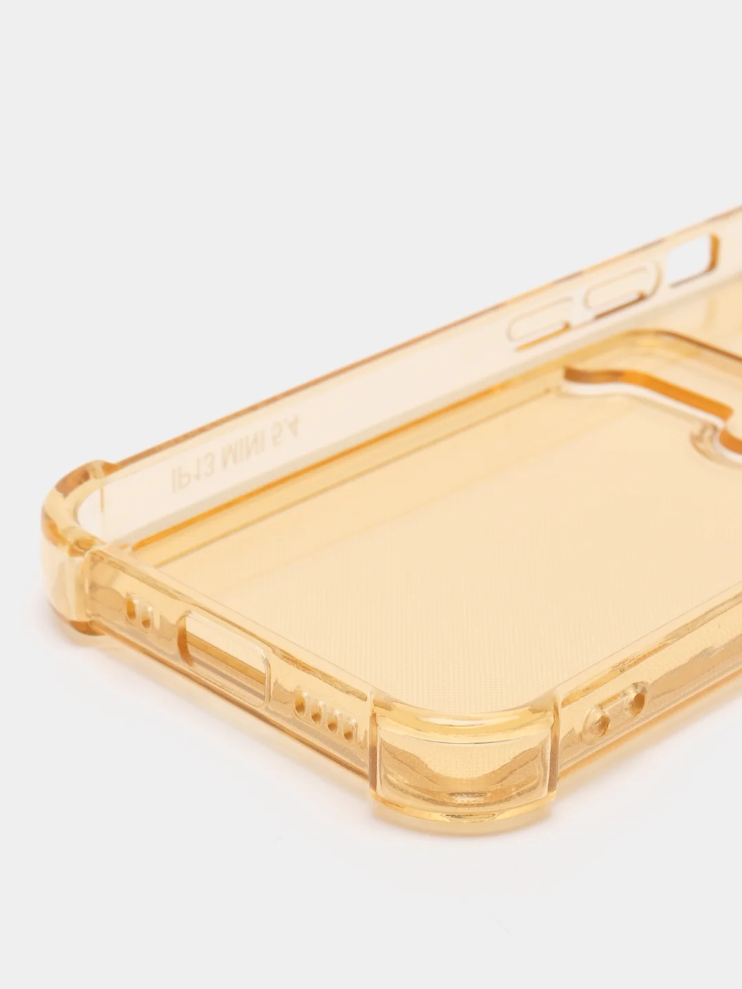 Бирюзовый чехол для iPhone 13 Mini с карманом для карт