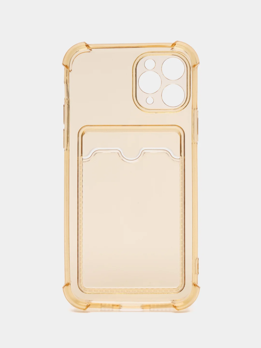 Бирюзовый чехол для iPhone 11 Pro, с карманом для карт