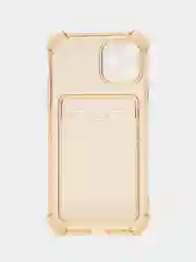 Бирюзовый чехол для iPhone 11 Pro, с карманом для карт