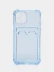 Синий чехол для iPhone 11 Pro, с карманом для карт