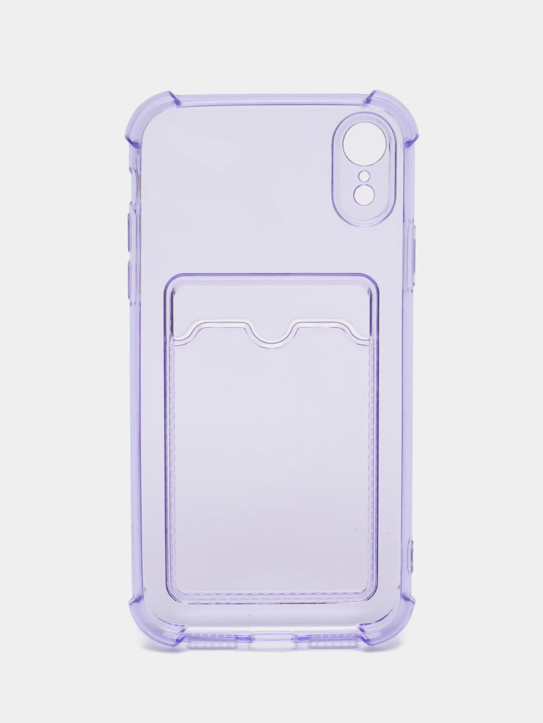 Бронзовый чехол для iPhone XR, с карманом для карт