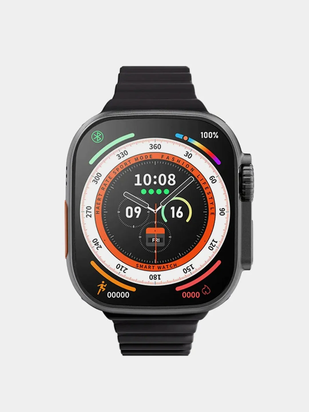 Черный умные смарт-часы Smart Watch X8 PRO, 8 серия
