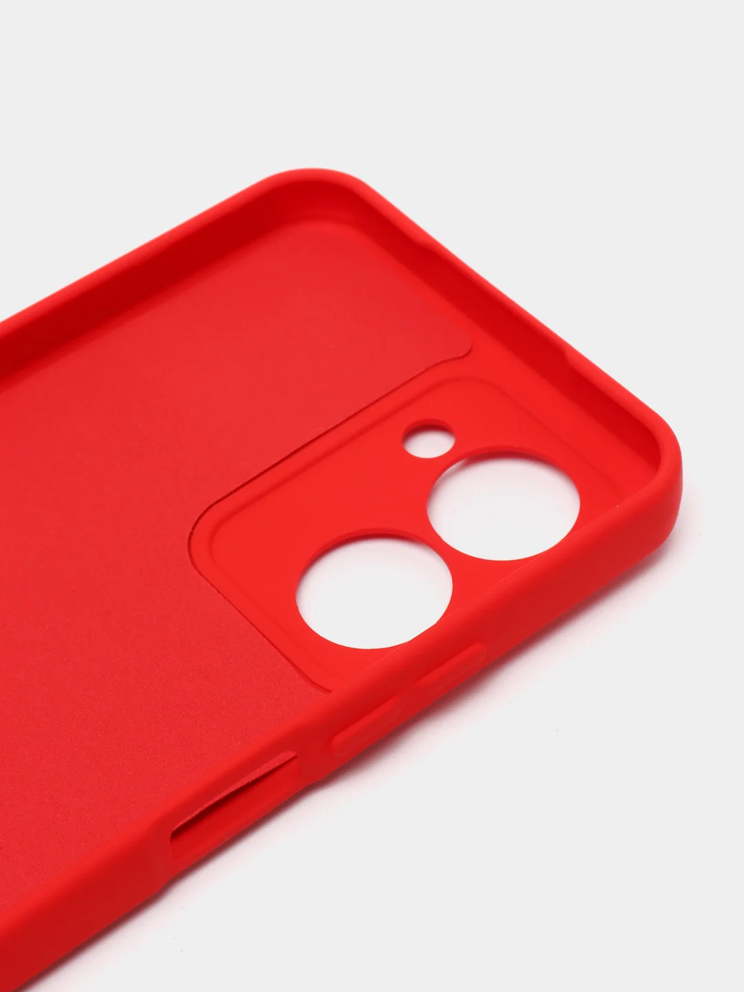 Алый чехол силиконовый для Realme C33 / Реалми С33