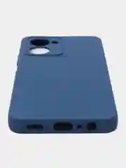 Синий чехол силиконовый для Realme C33 / Реалми С33
