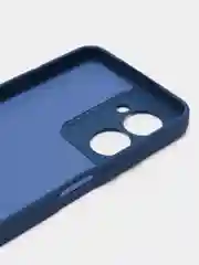 Синий чехол силиконовый для Realme C33 / Реалми С33