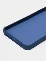Синий чехол силиконовый для Realme C33 / Реалми С33