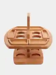 Пивной столик из бука (переноска/пивница)