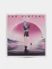 Кораллово-розовый стикеры К-POP Blackpink (Блэкпинк), Набор Наклейки