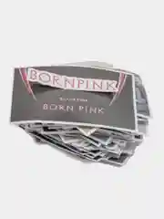 Тёмно-розовый стикеры К-POP Blackpink (Блэкпинк), Набор Наклейки