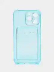 Белый чехол для iPhone 13 Pro, с карманом для карт