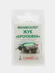 Мятный воблер майский жук, ультралайт, бронзовка плавающий, на голавля, на жереха, минивоблер