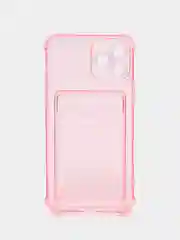 Прозрачный чехол для iPhone 12 Pro, с карманом для карт