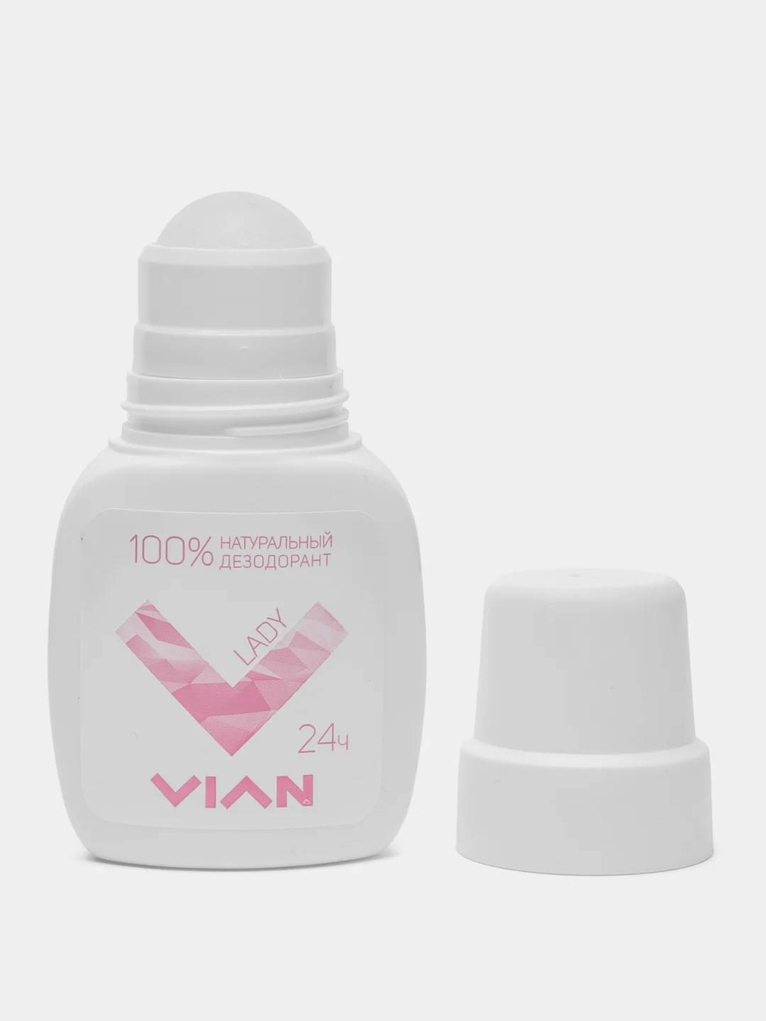 Розовый натуральный концентрированный дезодорант VIAN