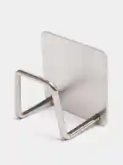 Серый металлик держатель для губки, кухонный