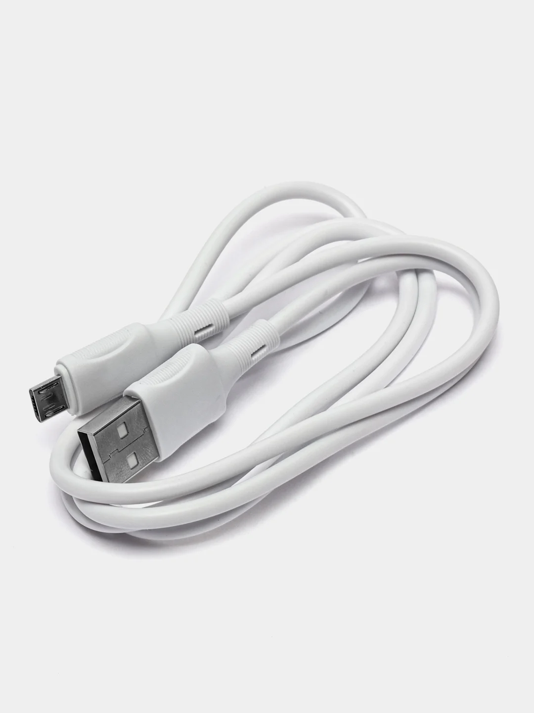 Зарядное устройство Borofone BA74A white на Lightning, Type-C, Micro-USB