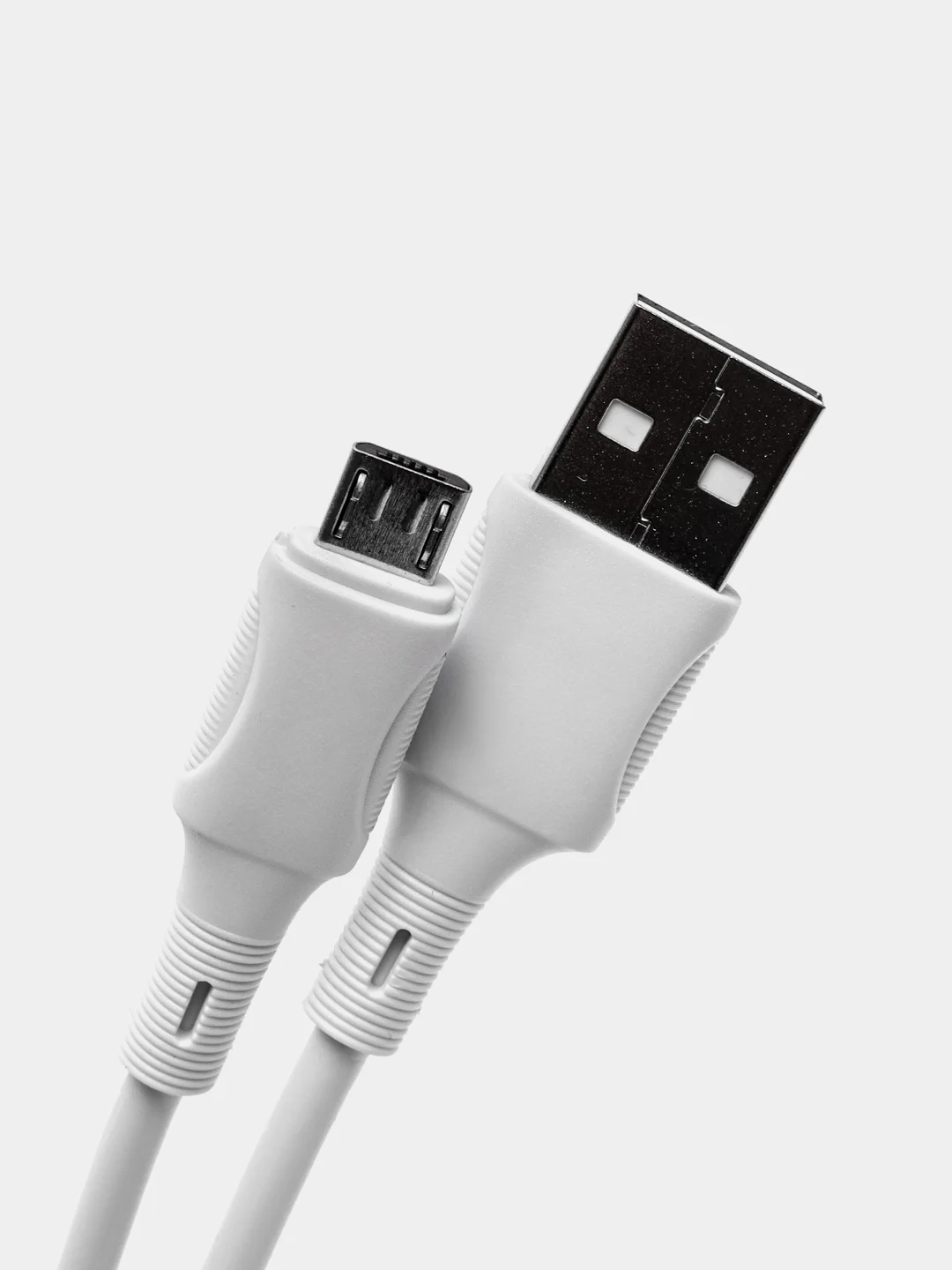 Зарядное устройство Borofone BA74A white на Lightning, Type-C, Micro-USB