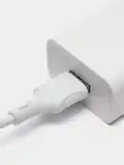 Зарядное устройство Borofone BA74A white на Lightning, Type-C, Micro-USB