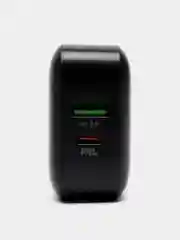 Черный зарядное устройство BOROFONE BA46A, USB, Type-C, быстрая зарядка 3.0, 3 A, 18W