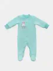 Мятный комбинезон для новорожденных, из футера