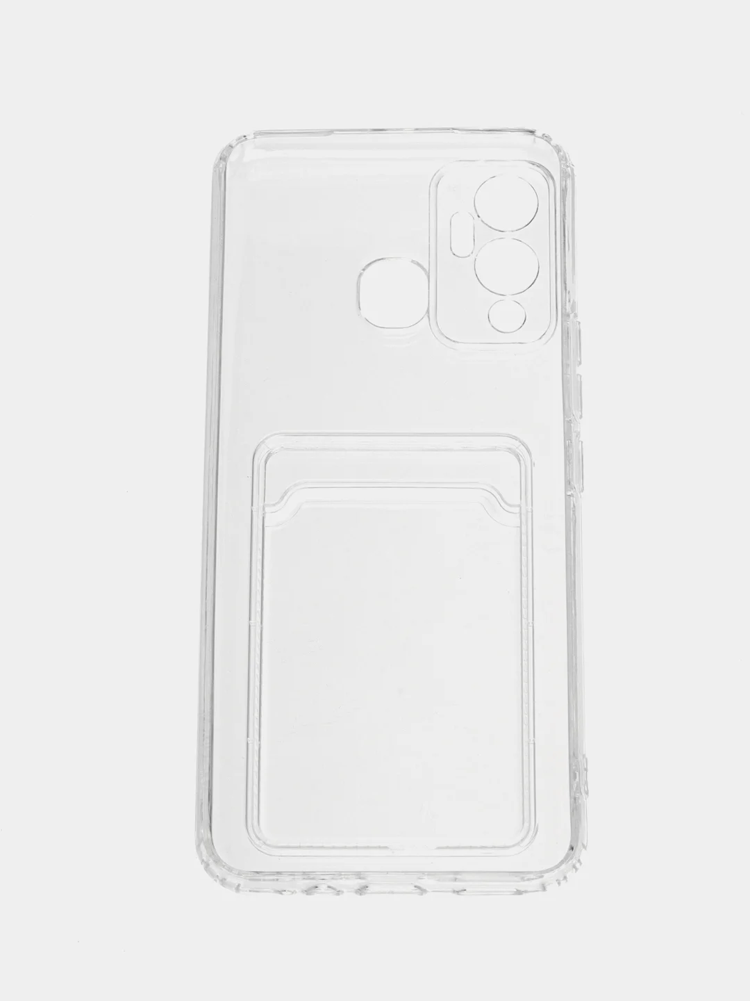 Чехол Silicone Card Holder для Infinix Hot 12i, 12 Play, 12 VIP, Smart 6, 6 HD