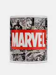 Серый металлик сувенирная керамическая кружка, с принтом MARVEL, Рыбы, Япония, Кукояка, Отряд самоубийц