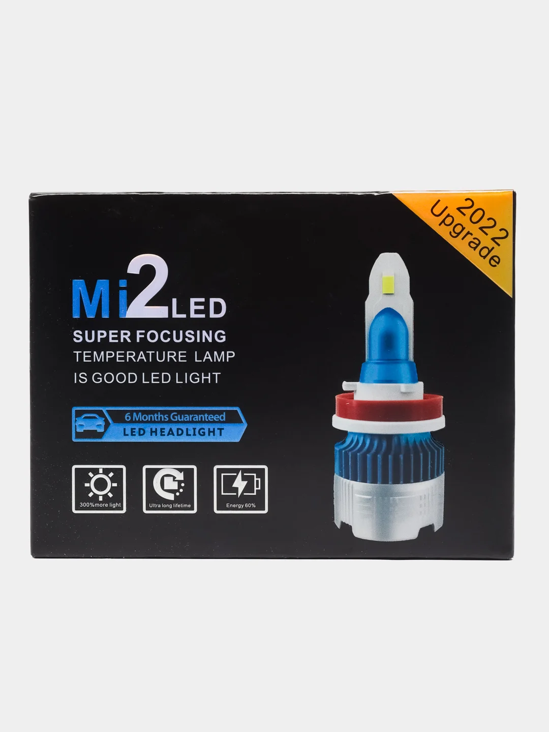 Светодиодная автомобильная лампа Mi2 Led H1, H3, H4, H7, H11