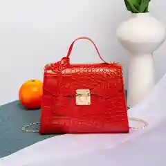 Красный сумка кросс-боди женская