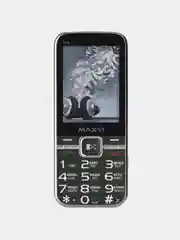Зеленый мобильный телефон Maxvi P18, 3 SIM, С КАМЕРОЙ, ФУНКЦИЯ POWER BANK, АККУМУЛЯТОР 3200мАч