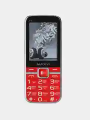 Черный мобильный телефон Maxvi P18, 3 SIM, С КАМЕРОЙ, ФУНКЦИЯ POWER BANK, АККУМУЛЯТОР 3200мАч