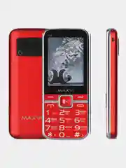 Черный мобильный телефон Maxvi P18, 3 SIM, С КАМЕРОЙ, ФУНКЦИЯ POWER BANK, АККУМУЛЯТОР 3200мАч