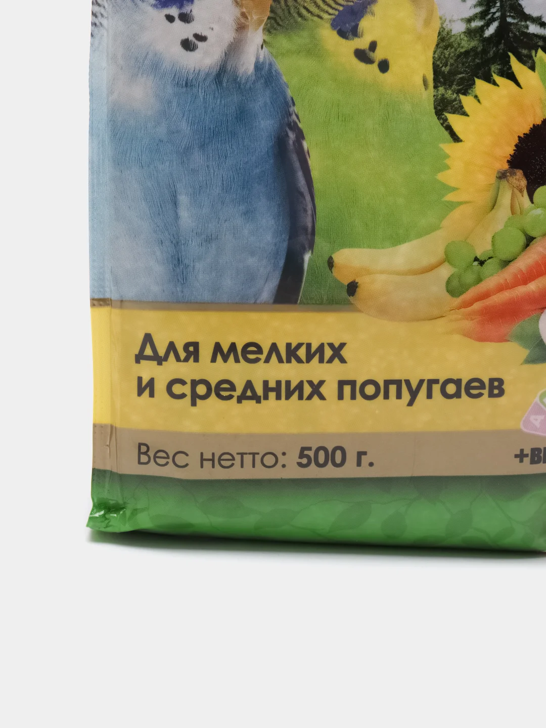 Комплексный корм Верные друзья, для мелких и средних попугаев, 500 г