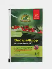 Натуральное средство от вредителей на растениях "ЭкстраФлор №1"