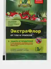 Натуральное средство от вредителей на растениях "ЭкстраФлор №1"