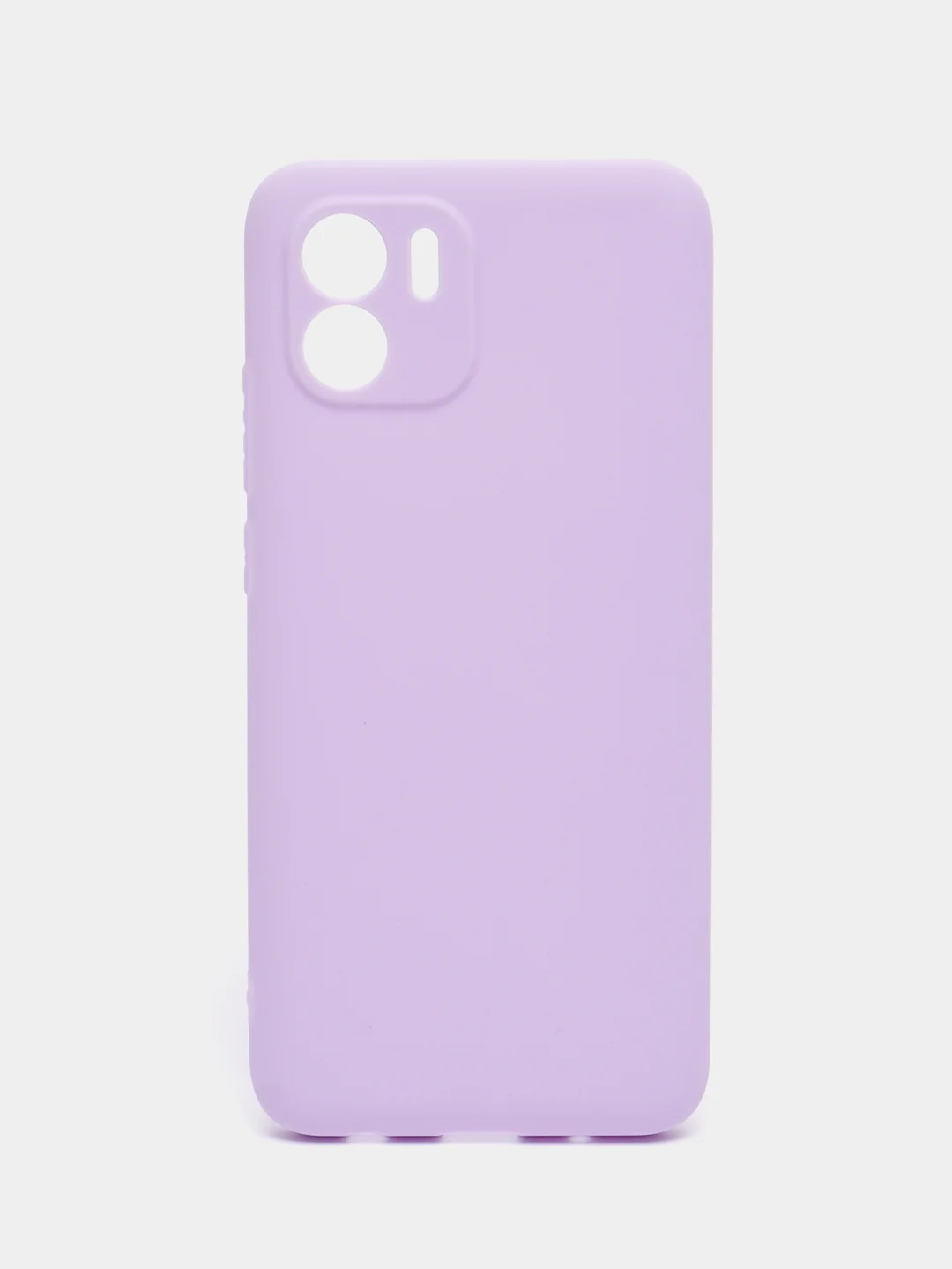 Сиреневый чехол для Xiaomi Redmi A1 / Redmi A2 (Сяоми Редми А1 / А2) силиконовый, цветной, матовый
