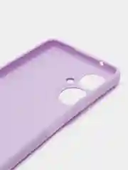 Лавандовый чехол Tecno Camon 19/19 Pro 4G силиконовый, цветной, матовый