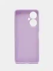 Лавандовый чехол Tecno Camon 19/19 Pro 4G силиконовый, цветной, матовый