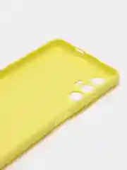 Желтый чехол для Tecno Pova 3, силиконовый, цветной, матовый