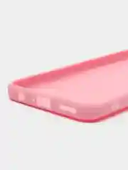 Розовый чехол для Tecno Pova 3, силиконовый, цветной, матовый