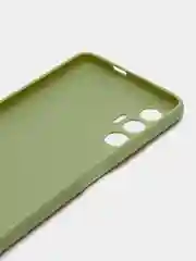Лесной зеленый чехол для Tecno Pova 3, силиконовый, цветной, матовый