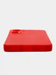 Красный чехол Realme 10 Pro (Реалми 10 Про), силиконовый, цветной, матовый