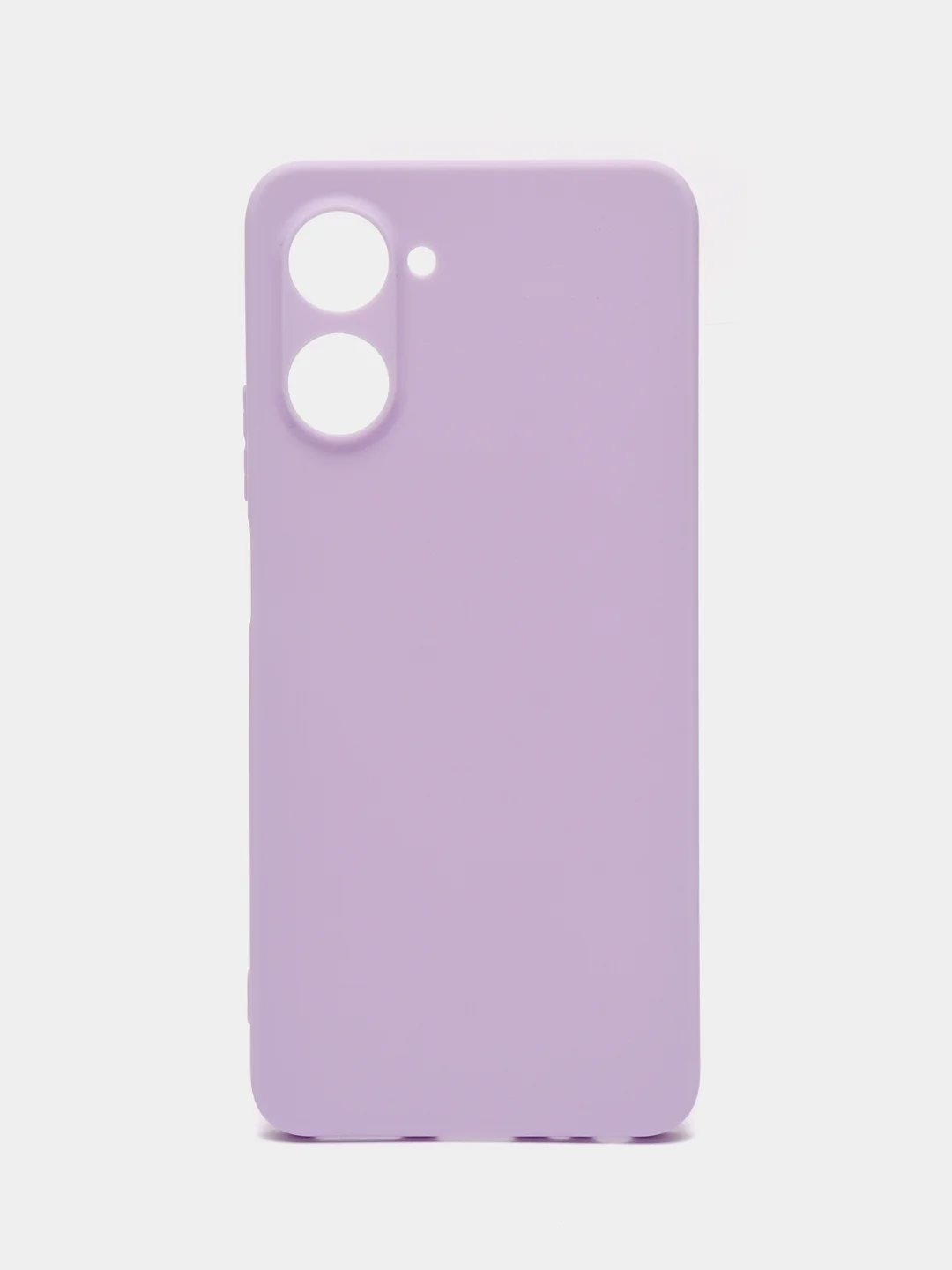 Лавандовый чехол Realme 10 Pro (Реалми 10 Про), силиконовый, цветной, матовый