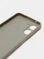 Серый чехол Realme 10 Pro (Реалми 10 Про), силиконовый, цветной, матовый