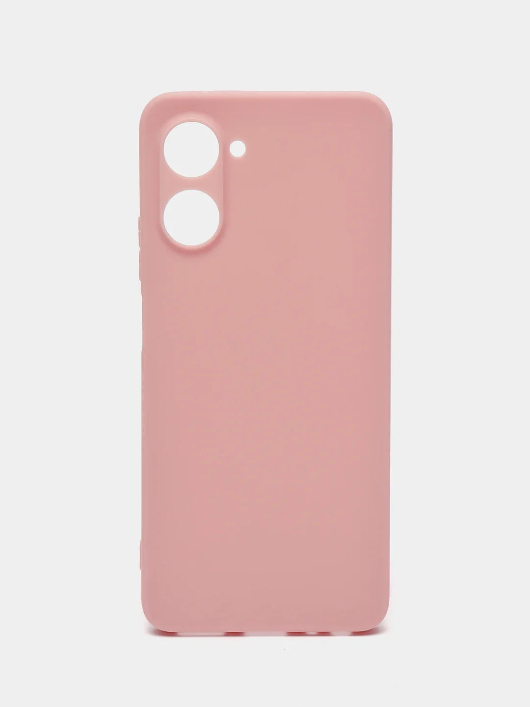 Пудровый чехол Realme 10 Pro (Реалми 10 Про), силиконовый, цветной, матовый