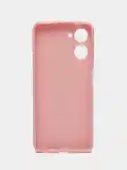 Пудровый чехол Realme 10 Pro (Реалми 10 Про), силиконовый, цветной, матовый