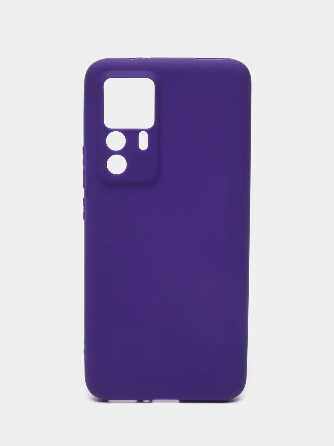 Фиолетовый чехол Xiaomi 12T, 12T Pro, Redmi K50 Ultra, Сяоми 12Т (Про) силиконовый, цветной, матовый